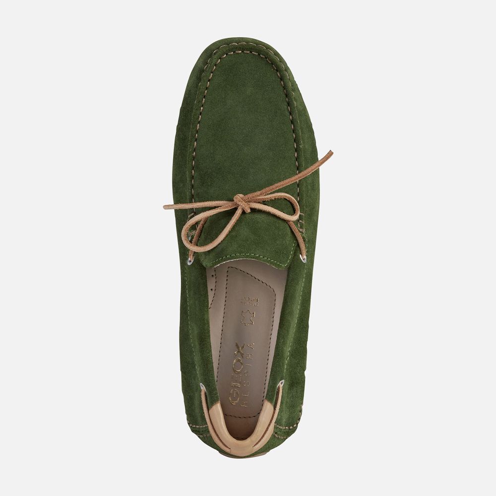 Mocassins Geox Homem Verdes - Melbourne - AJVZL3102